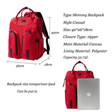 Load image into Gallery viewer, Multifunction Waterproof Baby Essentials Shoulder Bags