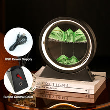 Load image into Gallery viewer, 3D LED Moving Sand Art Table with USB