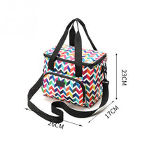 Load image into Gallery viewer, Thermal Double Layer Portable/Picnic Shoulder Lunch Box