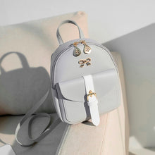 Load image into Gallery viewer, Women's Mini Backpack Luxury PU Leather
