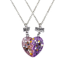 Загрузить изображение в средство просмотра галереи, Heart Broken Best Friends Necklace Pendant Chain 2PCS/Set