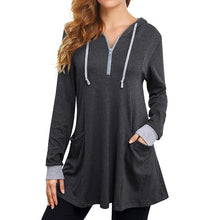 Загрузить изображение в средство просмотра галереи, Long Sleeve Zip Up Hoodie
