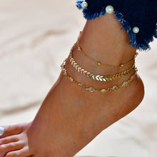 Загрузить изображение в средство просмотра галереи, Female Bohemian Shell Heart For Women Ankle Bracelets
