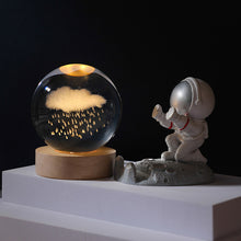 Load image into Gallery viewer, Luminous 3D Glowing Crystal Globe
