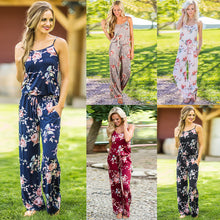Загрузить изображение в средство просмотра галереи, Floral Jumpsuit Fashion Trend
