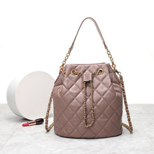Загрузить изображение в средство просмотра галереи, YILINSA New Women Cylindrical Sheepskin Genuine Leather Top Handle Bags Fashion Large Capacity Designer Female Messenger Bag
