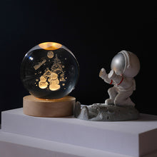 Load image into Gallery viewer, Luminous 3D Glowing Crystal Globe
