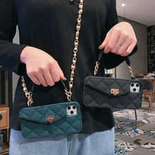 Загрузить изображение в средство просмотра галереи, Wallet Case For iPhone With Short Chain
