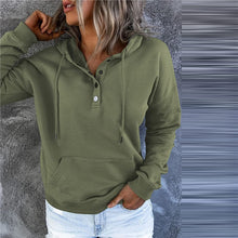 Загрузить изображение в средство просмотра галереи, Women Long Sleeve Oversized Hooded Pullover Tops
