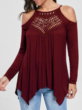Загрузить изображение в средство просмотра галереи, Fashion Women Long Sleeve Cold Off Shoulder Jumper
