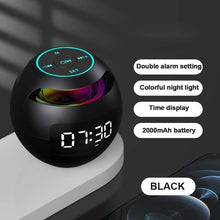 Load image into Gallery viewer, Mini Wireless Bluetooth Sound box with LED Alarm Display
