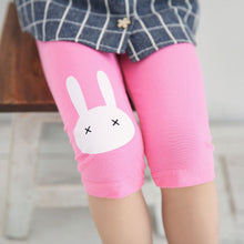 Загрузить изображение в средство просмотра галереи, Girls Kids Knee Length Elastic Cotton Pants
