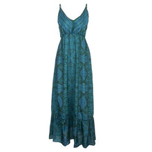 Загрузить изображение в средство просмотра галереи, Women&#39;s Boho Vintage Flora Print V Neck
