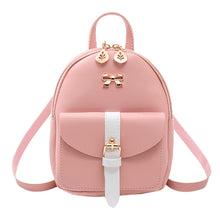 Load image into Gallery viewer, Women&#39;s Mini Backpack Luxury PU Leather
