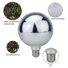 Load image into Gallery viewer, 3D Decorative LED E27 6W Light Bulb
