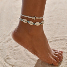 Загрузить изображение в средство просмотра галереи, Female Bohemian Shell Heart For Women Ankle Bracelets
