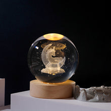 Load image into Gallery viewer, Luminous 3D Glowing Crystal Globe
