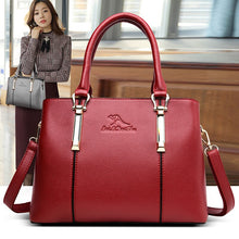 Загрузить изображение в средство просмотра галереи, Quality Designer Leather Shoulder Bag
