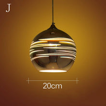 Load image into Gallery viewer, Modern 3D Colorful Nordic Starry Sky Hanging Glass Pendant Lamp

