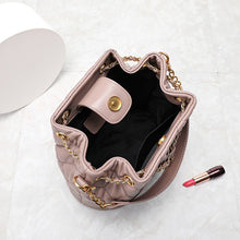 Загрузить изображение в средство просмотра галереи, YILINSA New Women Cylindrical Sheepskin Genuine Leather Top Handle Bags Fashion Large Capacity Designer Female Messenger Bag
