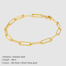 Загрузить изображение в средство просмотра галереи, Minimal Link Bracelet
