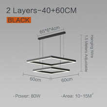 Загрузить изображение в средство просмотра галереи, Modern Ceiling Hanging LED
