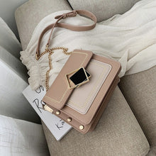 Load image into Gallery viewer, Chain Pu Leather Crossbody Bag
