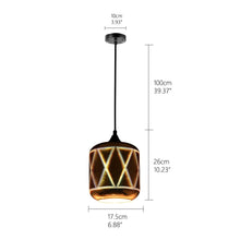 Load image into Gallery viewer, Modern 3D Colorful Nordic Starry Sky Hanging Glass Pendant Lamp
