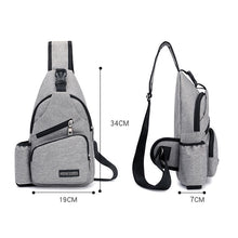 Load image into Gallery viewer, Sling Bag with USB Charging Port
