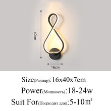 Load image into Gallery viewer, Modern Minimalist Wall Lamps
