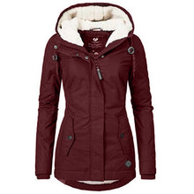 Load image into Gallery viewer, Cotton Padded Parka w/Hood Fur
