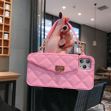 Загрузить изображение в средство просмотра галереи, Wallet Case For iPhone With Short Chain
