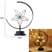 Загрузить изображение в средство просмотра галереи, LED Moon Sepak Takraw Lamp Line Rattan Handmade Hemp Rope
