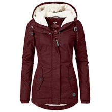Load image into Gallery viewer, Cotton Padded Parka w/Hood Fur
