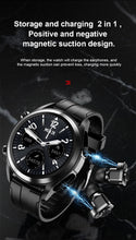 Load image into Gallery viewer, 2 In 1 In-Ear Wireless Bluetooth Stereo Smart Watch
