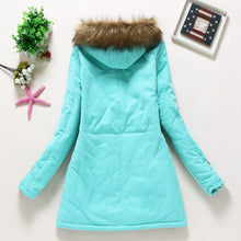 Load image into Gallery viewer, Parka coat with Hooded fur for Her
