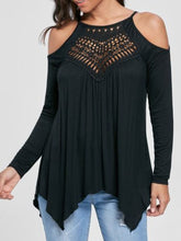 Загрузить изображение в средство просмотра галереи, Fashion Women Long Sleeve Cold Off Shoulder Jumper
