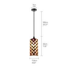 Load image into Gallery viewer, Modern 3D Colorful Nordic Starry Sky Hanging Glass Pendant Lamp
