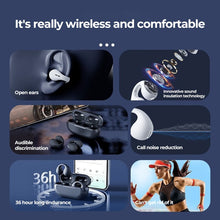 Load image into Gallery viewer, Bone Conduction Bluetooth Earcuffs With Mic
