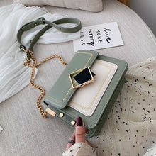 Load image into Gallery viewer, Chain Pu Leather Crossbody Bag
