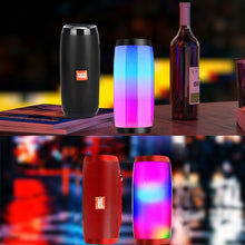Load image into Gallery viewer, Portable High Outdoor Bass Speaker TF FM Radio with LED Light
