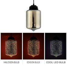 Load image into Gallery viewer, Modern 3D Colorful Nordic Starry Sky Hanging Glass Pendant Lamp
