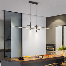 Загрузить изображение в средство просмотра галереи, LED Modern Nordic Hanging Long Strip Lights With Spotlight
