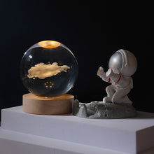 Load image into Gallery viewer, Luminous 3D Glowing Crystal Globe
