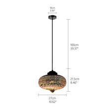 Load image into Gallery viewer, Modern 3D Colorful Nordic Starry Sky Hanging Glass Pendant Lamp

