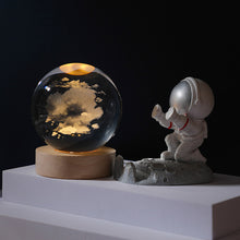 Load image into Gallery viewer, Luminous 3D Glowing Crystal Globe
