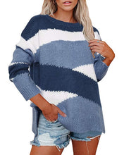 Загрузить изображение в средство просмотра галереи, Loose Knit Sweater Pullover
