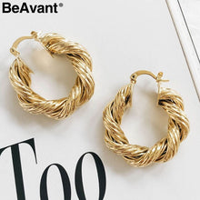 Загрузить изображение в средство просмотра галереи, Twisted Drop Earrings

