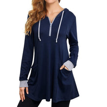 Загрузить изображение в средство просмотра галереи, Long Sleeve Zip Up Hoodie
