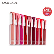 Загрузить изображение в средство просмотра галереи, SACE LADY Long Lasting Lipstick Make Up Matte Liquid Lip Stick Non Drying Makeup Nude Red Pigment Waterproof 23 Colors Cosmetic

